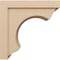 Ekena Millwork 11"W x 22"D x 22"H Classic Emerson Rough Cedar Woodgrain TimberThane Corbel, Primed Tan CORUR11X22X22EMRRCPR - alternate 5
